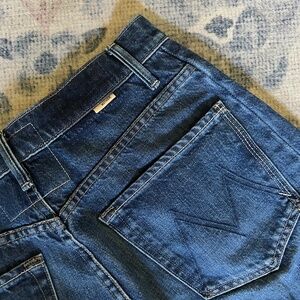MOTHER The Half Pipe High-Rise Ankle Jeans Size 26